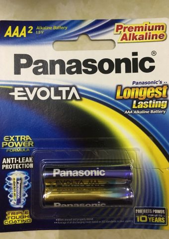 Pin Evolta AAA Panasonic vỉ 2 viên