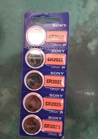 Pin 3v Lithium CR2025 Sony vỉ 5 viên (084 6667333)