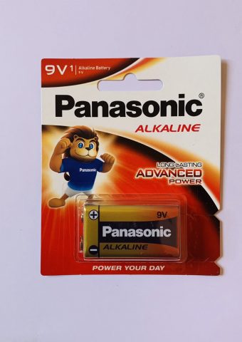 Pin vuông 9v Alkaline Panasonic vỉ 1 viên
