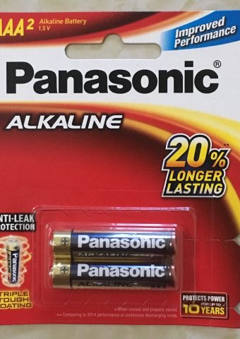 Pin Alkaline AAA Panasonic vỉ 2 viên
