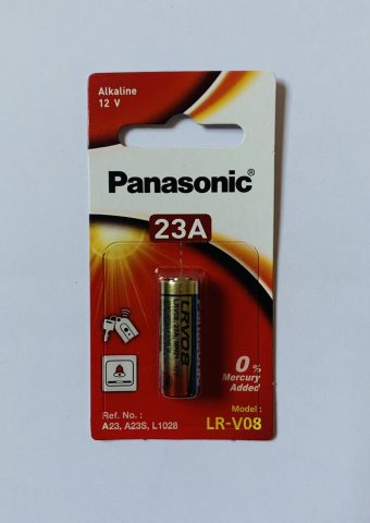 Pin 12v A23 LR-V08 Alkaline Panasonic vỉ 1 viên