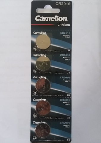Pin 3V Lithium CR2016 Camelion vỉ 5 viên