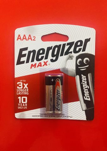 Pin Alkaline AAA E92 Energizer Mã vỉ 2 viên
