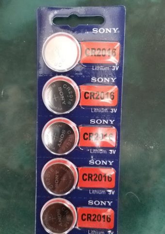 Pin 3v Lithium CR2016 Sony vỉ 5 viên (084 6667333)
