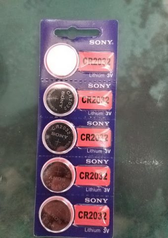 Pin 3v Lithium CR2032 Sony vỉ 5 viên (084 6667333)
