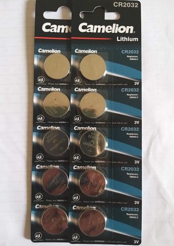 Pin  Lithium 3V CR2032 Camelion vỉ 5 viên