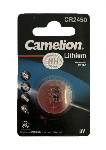 Pin 3V Lithium CR2450 Camelion vỉ 1 viên