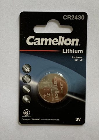Pin 3V Lithium CR2430 Camelion vỉ 1 viên