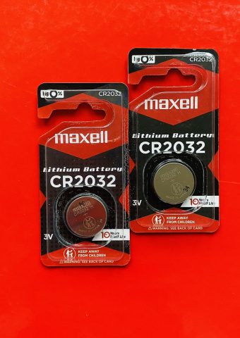 Pin Cmos CR2032 Maxell 3V Lithium cao cấp vỉ 1 viên thay chìa khoá Ô tô, xe máy